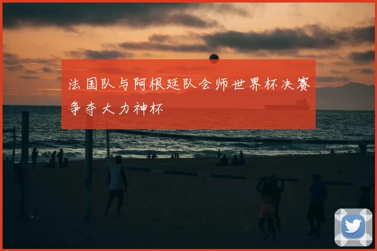 法国队与阿根廷队会师世界杯决赛争夺大力神杯