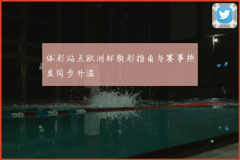 体彩站点欧洲杯购彩指南与赛事热度同步升温